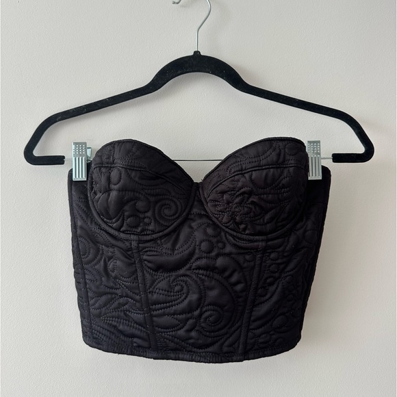 ZARA Bustier Corset Top - Picture 1 of 3